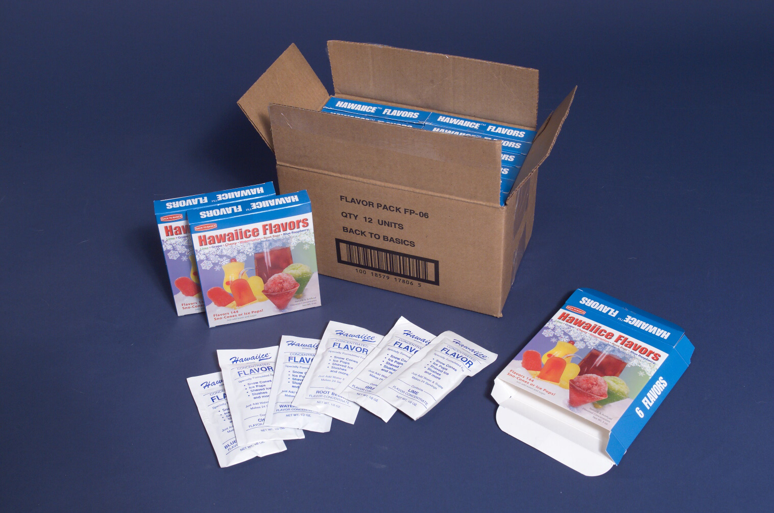 An assortment of boxes and packaging